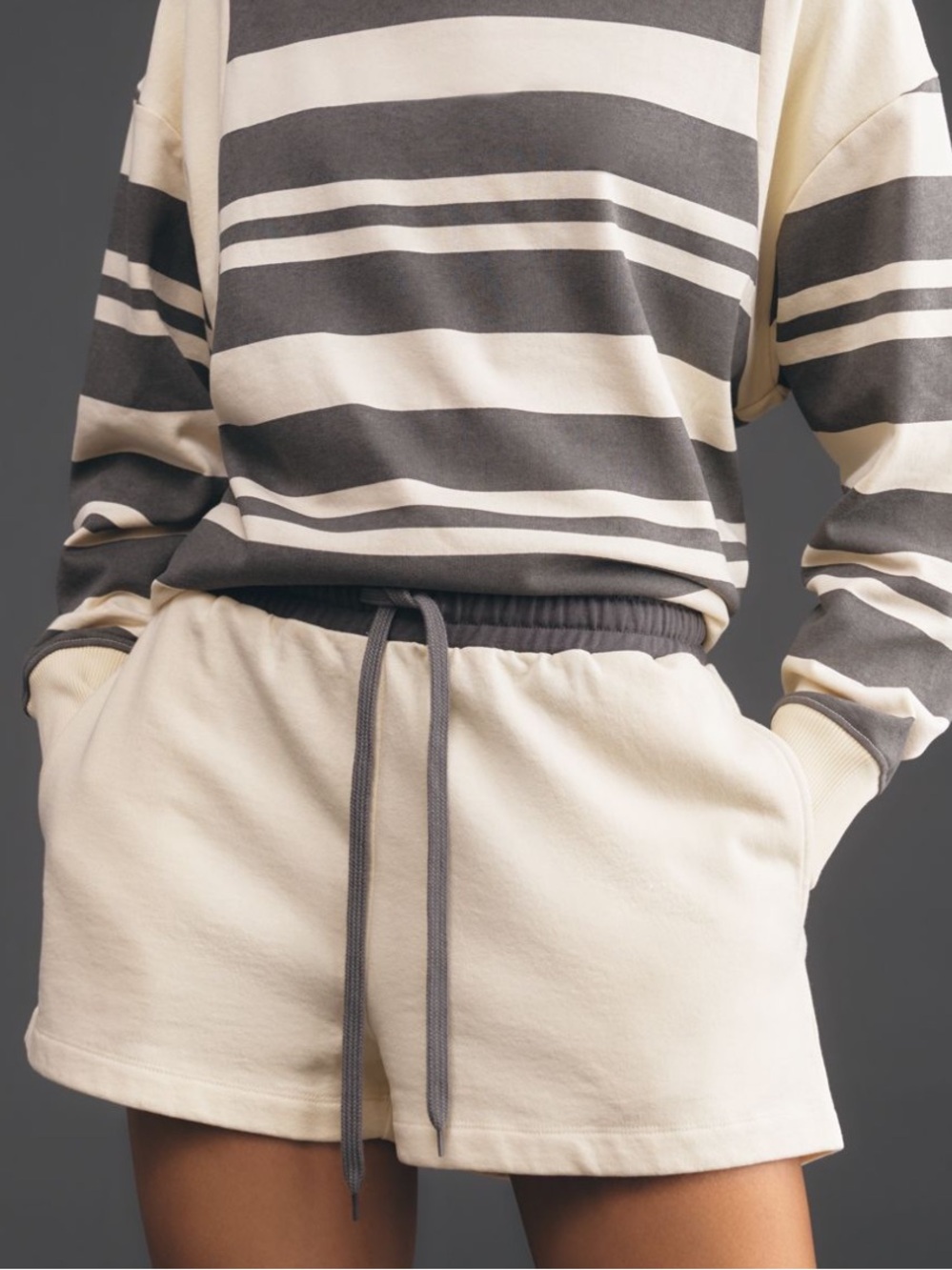 DAILY PRACTICE➕ANTHROPOLOGIE Cotton Pull-On Shorts NWT